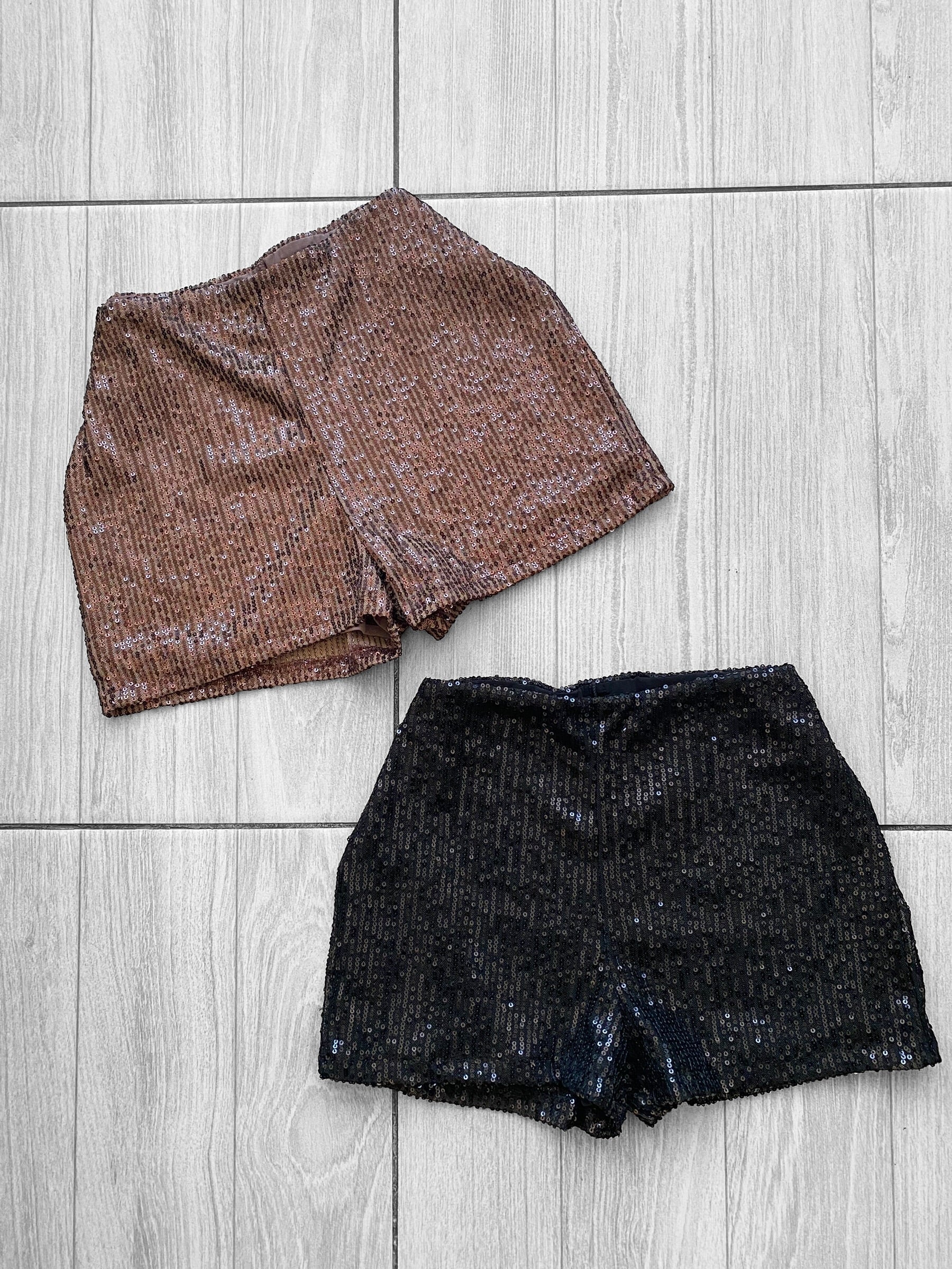 Short lentejuelas