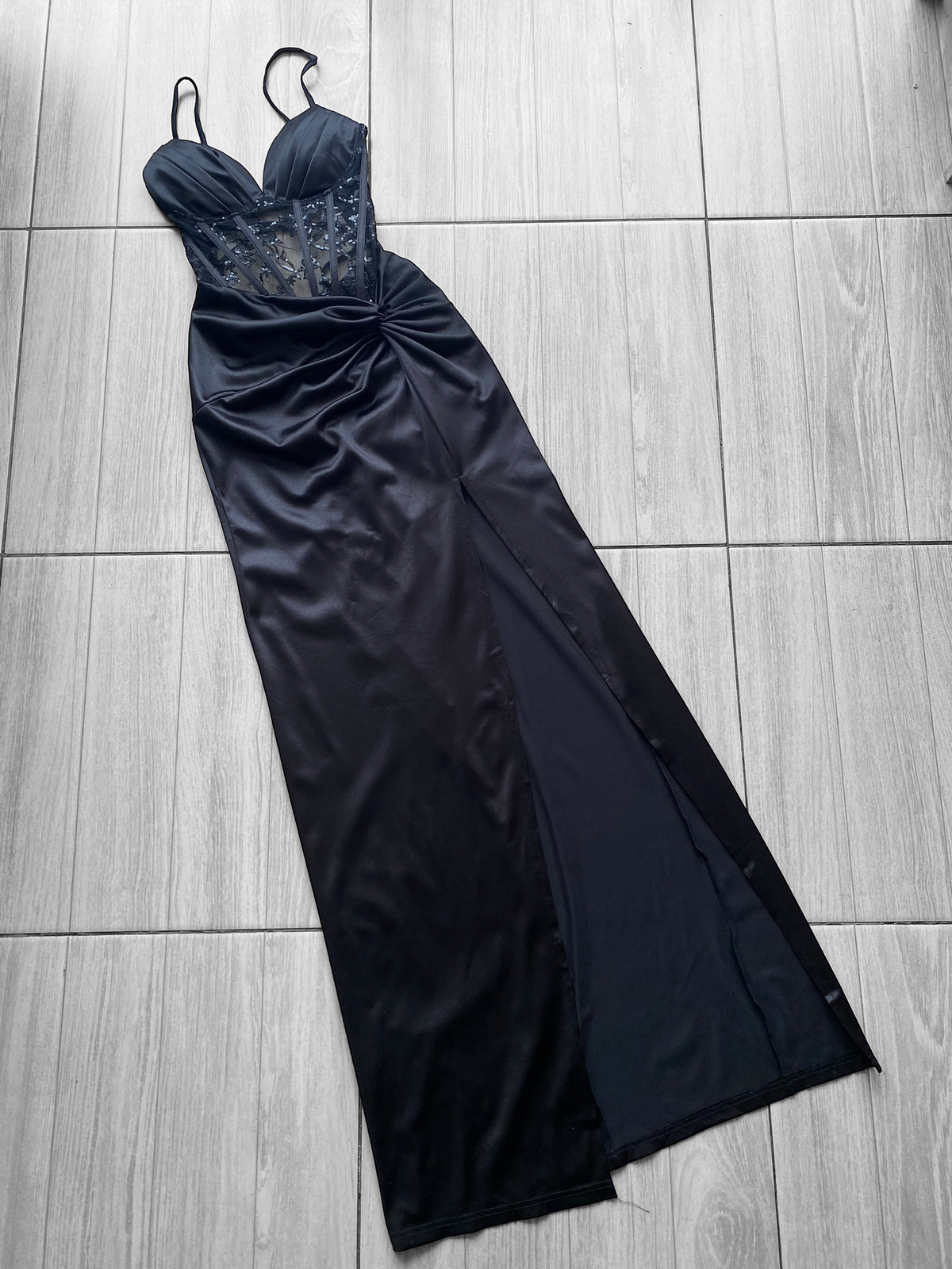 Vestido de gala corset
