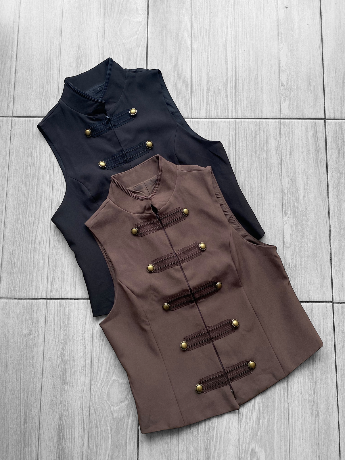 Chaqueta Napoleón sin mangas
