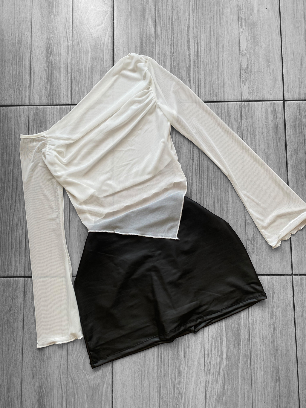 Mini falda con short