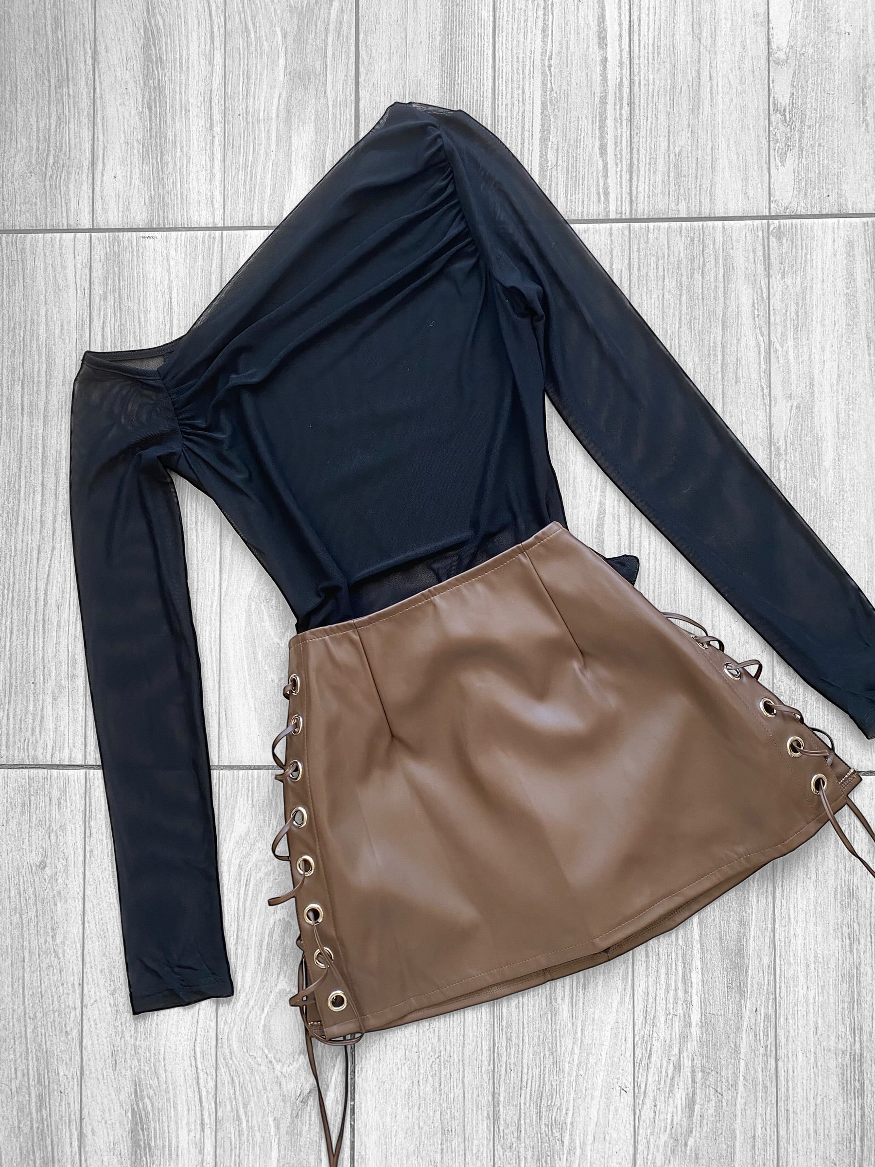 Body asimétrico transparencia