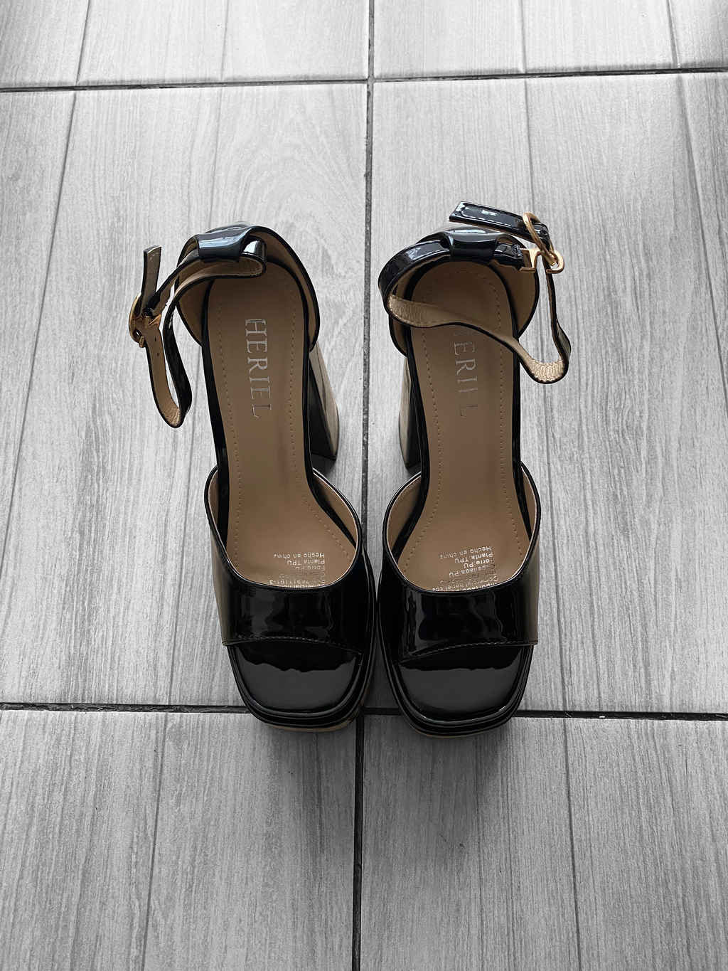 Tacones charol