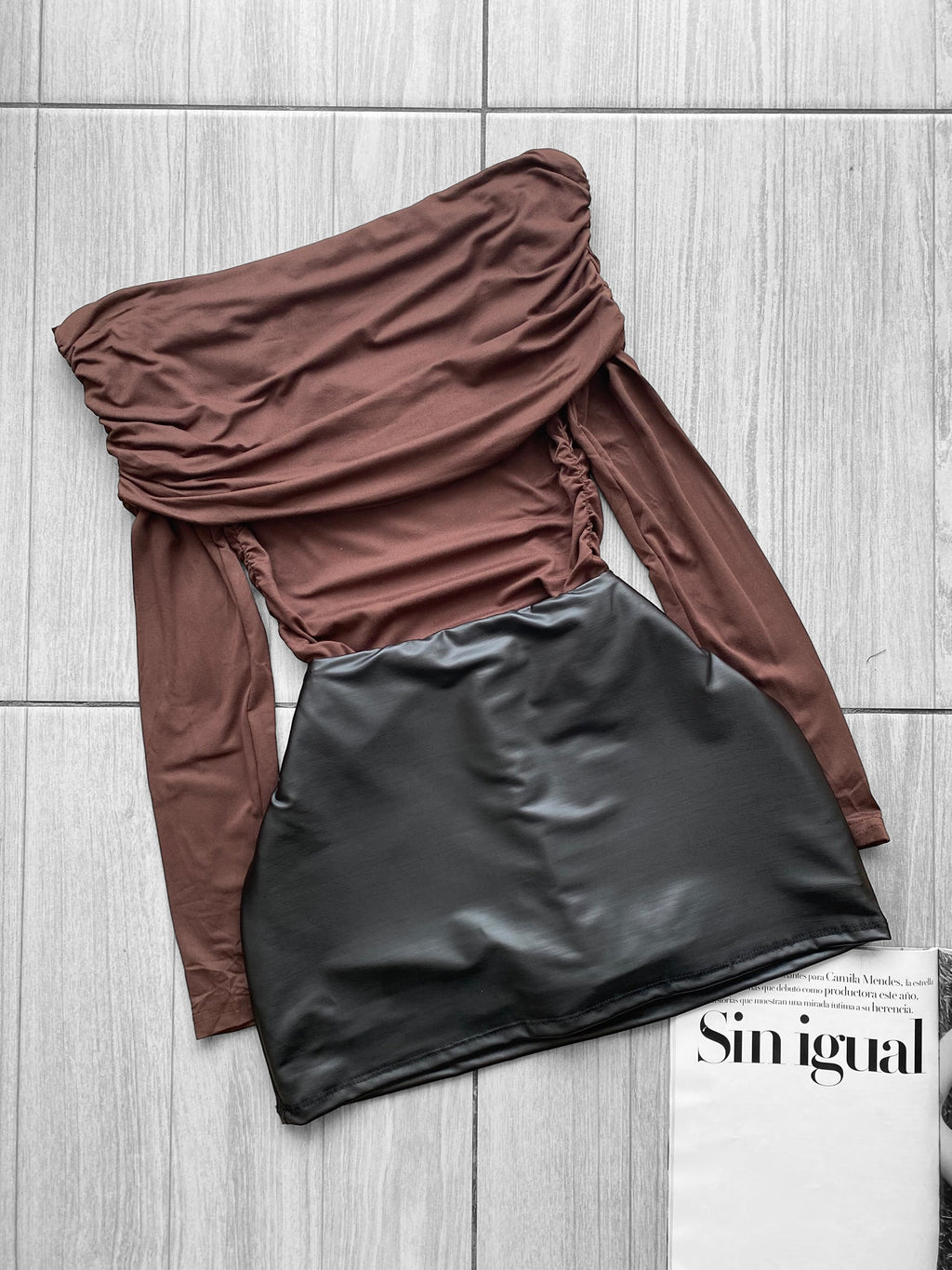 Mini falda con short