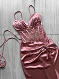 Vestido de gala corset