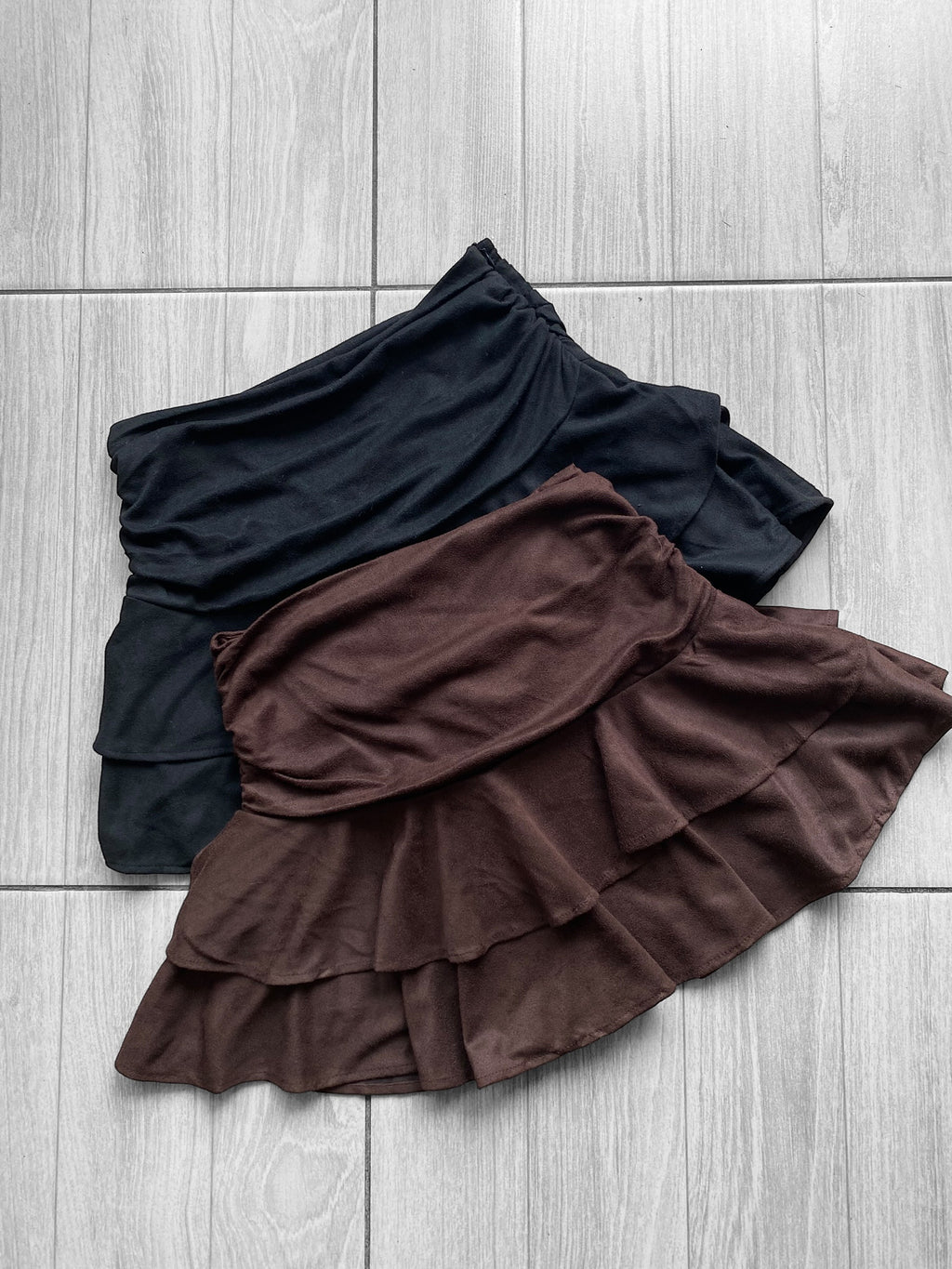 Falda vuelos con short por dentro