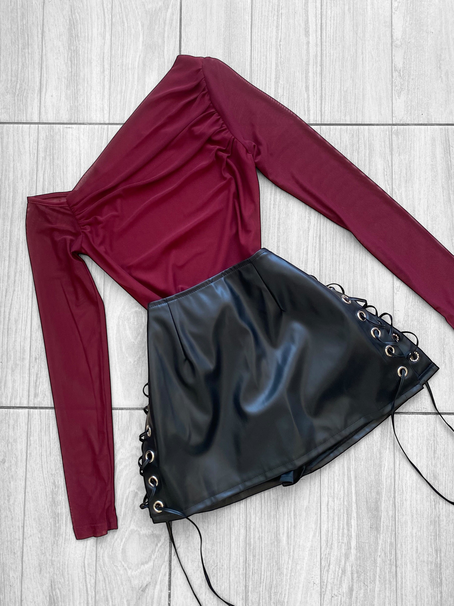 Body asimétrico transparencia