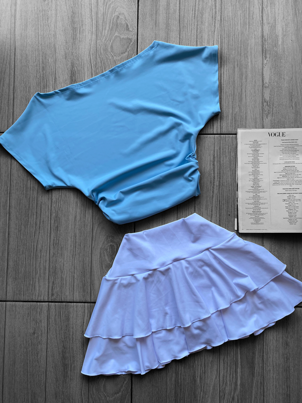 Falda short vuelos