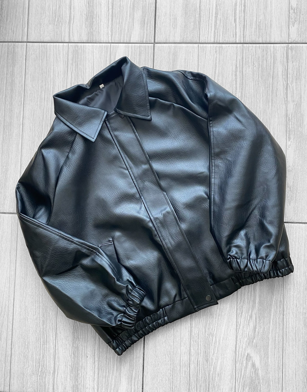 Chaqueta eco cuero