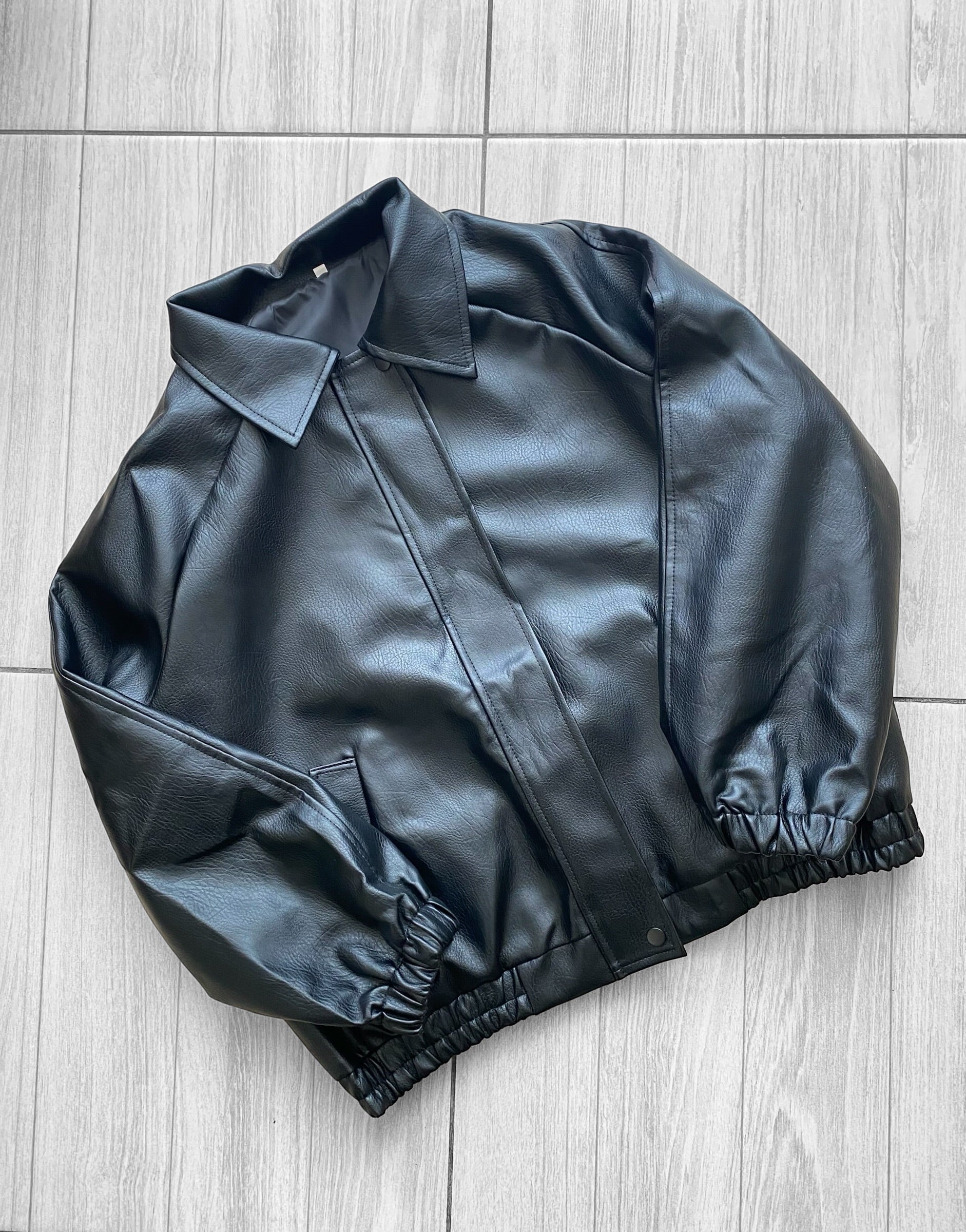Chaqueta eco cuero