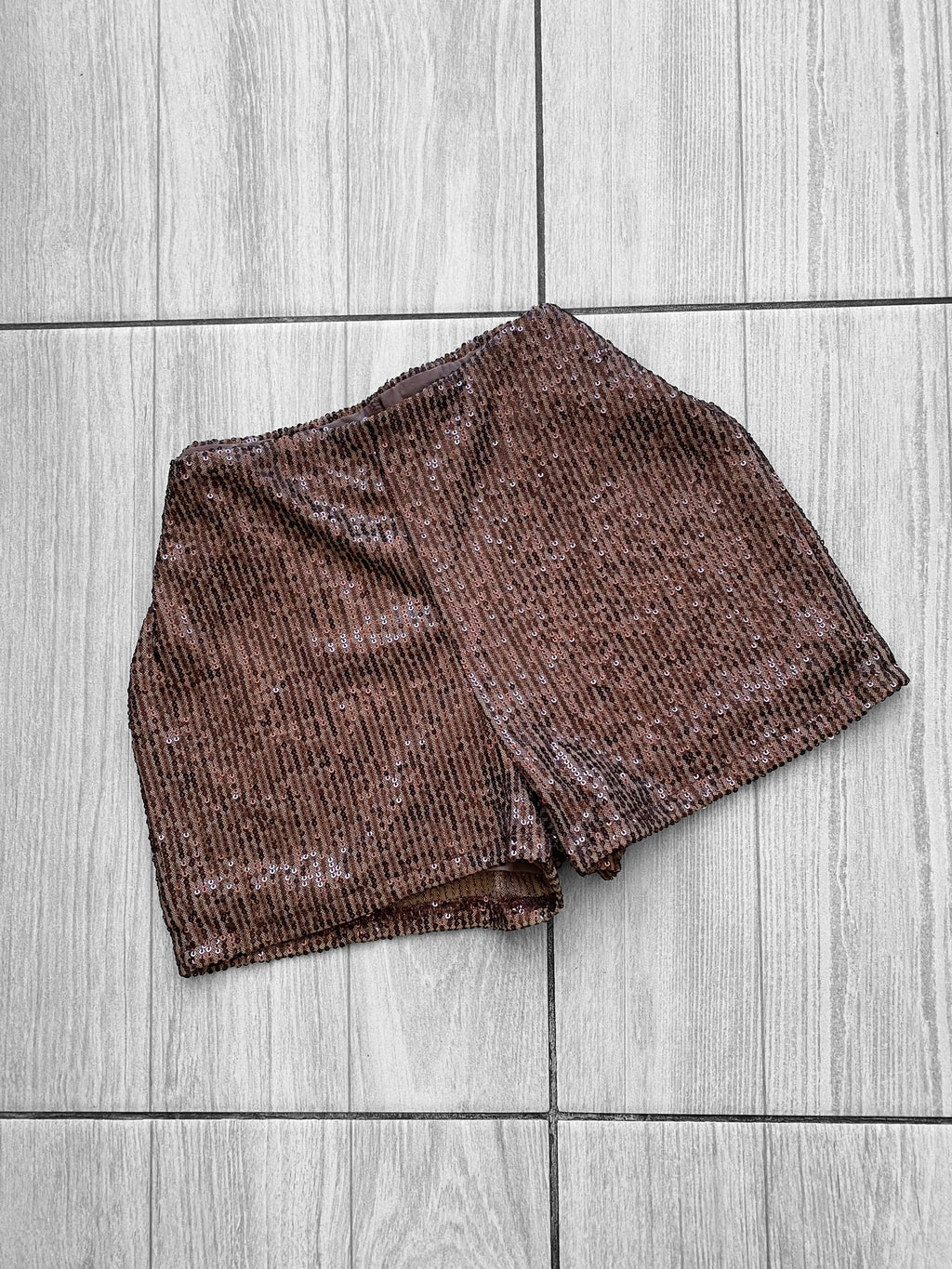 Short lentejuelas