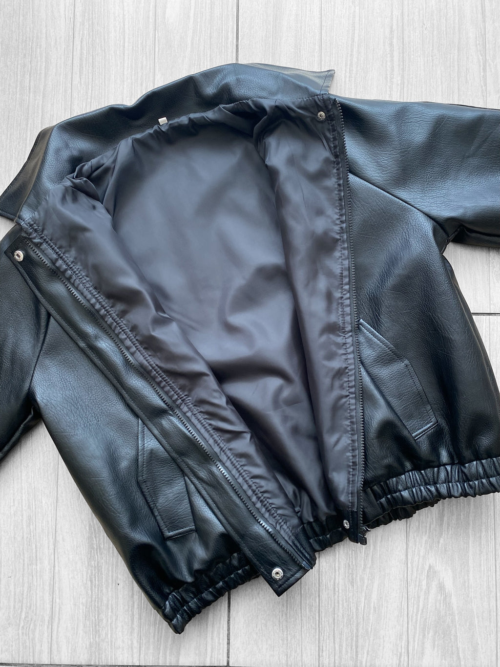 Chaqueta eco cuero