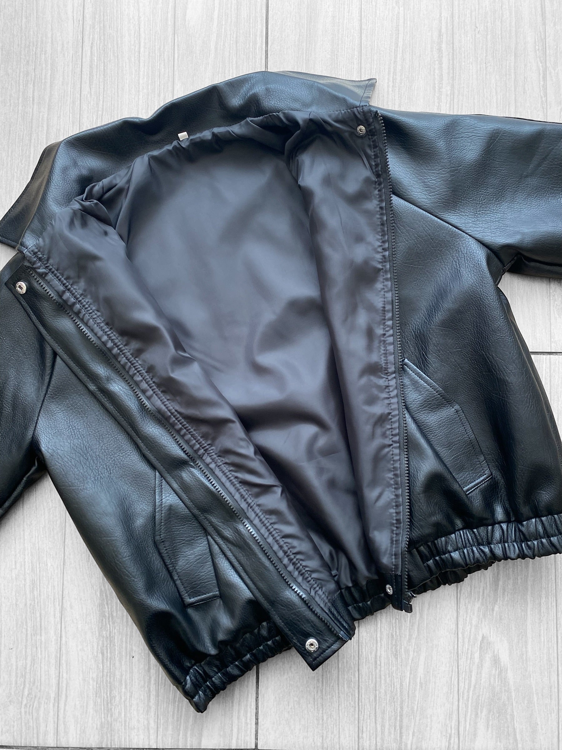 Chaqueta eco cuero